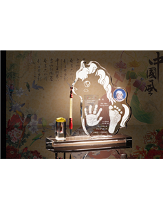 嬰兒紀念品---手足印